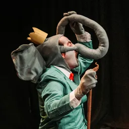 Pablo in 2023 performing «Elephant in the room»