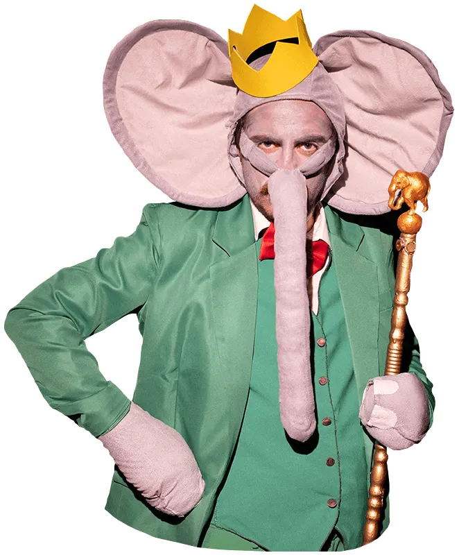 Elephant in the Room portrait
